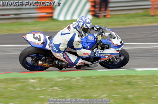 2008-05-11 Monza 2981 Suzuki GSX R European Cup - Lars Reichelt